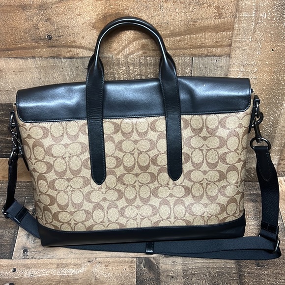 Coach Bags Coach Sullivan Portfolio Brief Case In Signature Canvas